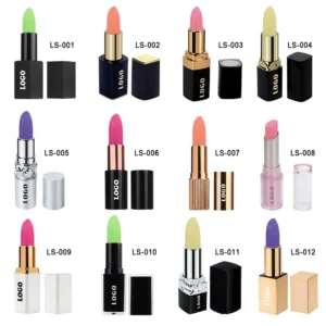 Private Label No Logo Hydrating Jelly Temperature Changing Lipstick, Long Wear Nourishing Plumping Tinted Lip Balm