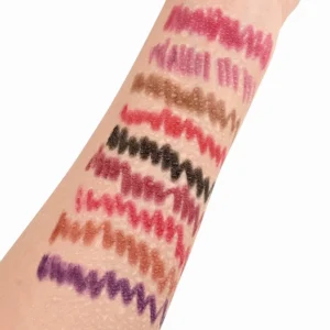 Private Label No Logo Waterproof Full Coverage Lip Liner Pencil with Sharpener, Long Lasting Precise Lip Contour Makeup