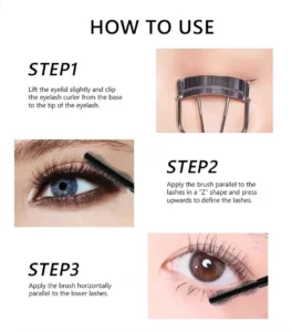Private Label No Logo Waterproof Smudge Resistant Mascara, Lengthening Curling Volumizing Long Lasting Eyelash Styling Makeup
