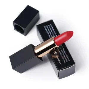 Private Label No Logo Magnetic Buckle Matte Lipstick, Waterproof Sweat Proof Non-transfer Long Wear Hydrating Lip Makeup