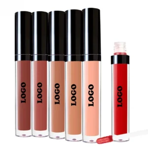 Private Label No Logo Matte Non-transfer Liquid Lip Gloss, Cup Proof Fade Resistant Long Wear Hydrating Lipstick