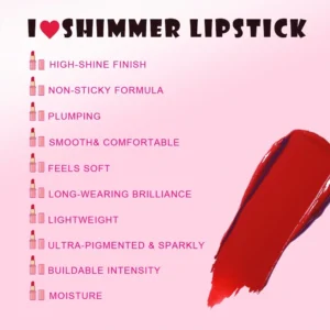 Private Label No Logo Matte Non-Transfer Lipstick & Lip Liner Set, Hydrating Nourishing Long-Lasting Lip Cosmetic Kit