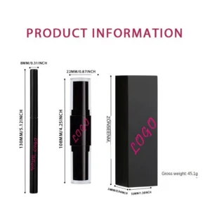 Private Label No Logo Matte Non-Transfer Lipstick & Lip Liner Set, Hydrating Nourishing Long-Lasting Lip Cosmetic Kit