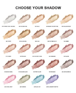 Private Label No Logo Matte Shimmer Loose Highlighter Powder, Fine Glitter Brightening for Face & Body Radiant Contour Makeup