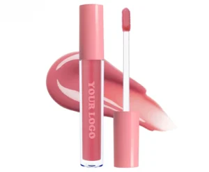 Private Label No Logo Mirror Hydrating Lip Jelly Gloss, Non-Transfer Cup-Proof Fade-Resistant Dewy Dudu Lips Long-Wear Lip Color