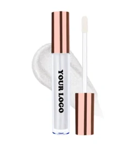 Private Label No Logo Mirror Hydrating Lip Jelly Gloss, Non-Transfer Cup-Proof Fade-Resistant Dewy Dudu Lips Long-Wear Lip Color
