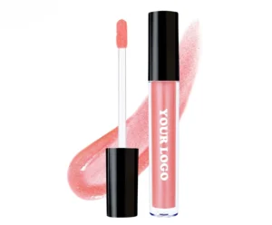 Private Label No Logo Mirror Finish Hydrating Lip Jelly Gloss, Non-Transfer Cup-Proof Long-Lasting Fade-Resistant Liquid Lip Color