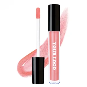 Private Label No Logo Mirror Finish Hydrating Lip Jelly Gloss, Non-Transfer Cup-Proof Long-Lasting Fade-Resistant Liquid Lip Color