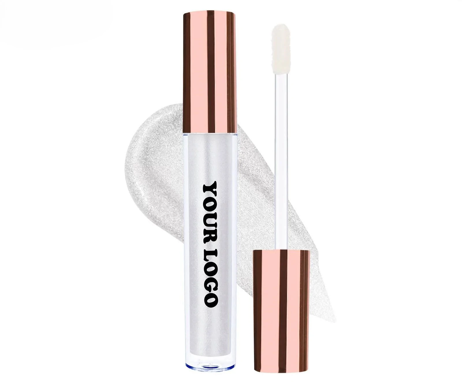 Private Label No Logo Mirror Hydrating Lip Jelly Gloss, Non-Transfer Cup-Proof Plumping Fade-Resistant Long-Wear Lip Color