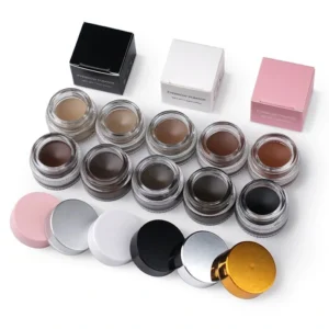 Private Label No Logo Multi-color Nourishing Waterproof Eyebrow Gel, Long Lasting Fade Resistant Brow Styling Makeup