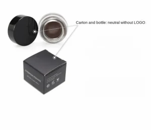 Private Label No Logo Multi-color Nourishing Waterproof Eyebrow Gel, Long Lasting Fade Resistant Brow Styling Makeup