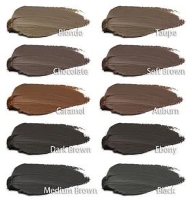 Private Label No Logo Multi-color Nourishing Waterproof Eyebrow Gel, Long Lasting Fade Resistant Brow Styling Makeup
