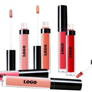 Private Label No Logo Nude Matte Velvet Cream Lip Mud Lip Gloss, Non-Transfer Cup Proof Fade Resistant Long Wear Lip Makeup