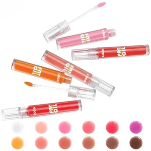 Private Label No Logo Hydrating Plumping Lip Serum, Anti-Dry Crack Non-Transfer Dewy Dudu Lips Nourishing Lip Care Oil