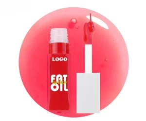 Private Label No Logo Hydrating Plumping Lip Oil, Anti-Dry Crack Lip Line Reducing Nourishing Daily Lip Care Balm