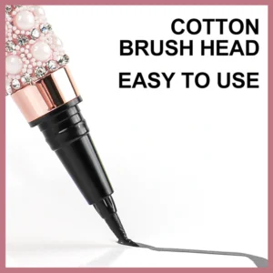 Private Label No Logo Waterproof Black Liquid Eyeliner Pen, Quick Dry Smudge Resistant Highly Pigmented Eye Makeup