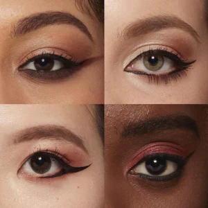 Private Label No Logo Waterproof Black Liquid Eyeliner Pen, Quick Dry Smudge Resistant Highly Pigmented Eye Makeup