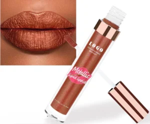 Private Label No Logo Shimmer Non-Transfer Liquid Lip Gloss, Cup-Proof Long-Lasting Radiant Hydrating Liquid Lipstick