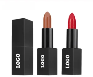 Private Label No Logo Shimmer Hydrating Plumping Lipstick, Fade Resistant Long Wear Nourishing Tinted Lip Balm