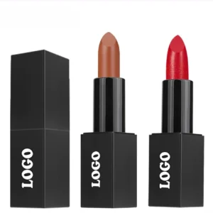 Private Label No Logo Shimmer Hydrating Plumping Lipstick, Fade Resistant Long Wear Nourishing Tinted Lip Balm