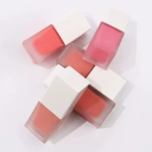 Private Label No Logo Lightweight Smooth Liquid Single Blush, Long Lasting Fade Resistant Facial Rouge Makeup