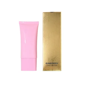 Private Label No Logo High SPF Refreshing Sunscreen Primer Lotion, Brightening Hydrating Sun Protection Facial Cream