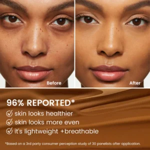 Private Label No Logo Square Tube Hydrating Lightweight Liquid Foundation, Natural Long Wear Full Coverage Concealing Base Makeup