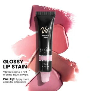 Private Label No Logo Squeeze Tube Hydrating Long Wear Liquid Lip Gloss, Plumping Non Transfer Cup Proof Lip Color