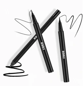 Private Label No Logo Ultra-Fine Waterproof Sweat-Proof Liquid Eyeliner, Smudge-Proof Fade-Resistant Long-Lasting Eye Makeup Pen