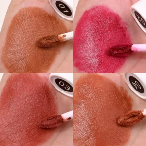 Private Label No Logo Velvet Matte Cream Lip Mud, Non-transfer Long Wear Hydrating Lip Color Makeup