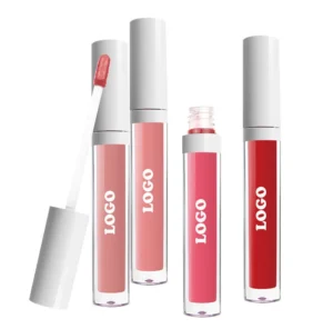 Private Label No Logo Matte Velvet Liquid Lip Gloss, Non-Transfer Fade-Resistant Cup-Proof Long-Wear Liquid Lipstick