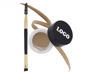 Private Label No Logo Waterproof Sweat-Proof Eyebrow Tint Pomade, Natural Wild Brow Smudge-Proof Long-Lasting Brow Shaping Makeup