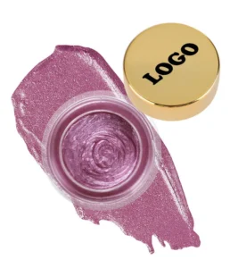 Private Label No Logo Waterproof Long-Lasting Cream Eyeshadow, Shimmer Fine Glitter Highly Pigmented Eye Brightening Makeup