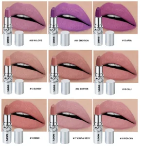 Private Label No Logo Waterproof Matte Lipstick, Non-Transfer Cup-Proof Fade-Resistant Hydrating Long-Wear Lip Makeup