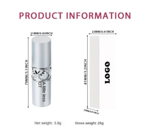 Private Label No Logo Waterproof Matte Lipstick, Non-Transfer Cup-Proof Fade-Resistant Hydrating Long-Wear Lip Makeup