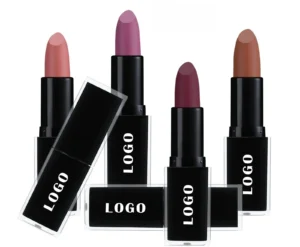 Private Label No Logo Waterproof Matte Lipstick, Cup-Proof Fade-Resistant Hydrating Long-Lasting Lip Makeup