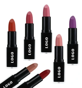 Private Label No Logo Waterproof Matte Lipstick, Cup-Proof Fade-Resistant Hydrating Long-Lasting Lip Makeup