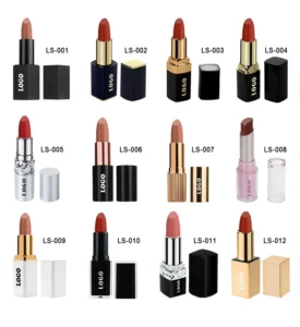 Private Label No Logo Waterproof Matte Lipstick, Cup-Proof Fade-Resistant Hydrating Long-Lasting Lip Makeup