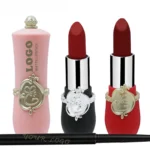 Private Label No Logo Waterproof Matte Non-Transfer Lipstick & Lip Liner, Cup Proof Long Wear Fade Resistant Lip Makeup Set