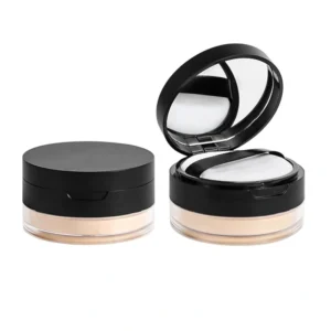 Private Label No Logo Waterproof Oil Control Loose Setting Powder, Concealing Transfer Resistant Long Lasting Facial Finishing Makeup