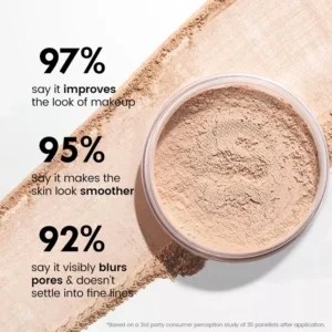 Private Label No Logo Waterproof Oil Control Loose Setting Powder, Concealing Transfer Resistant Long Lasting Facial Finishing Makeup