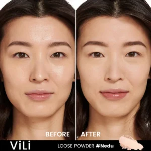 Private Label No Logo Waterproof Oil Control Loose Setting Powder, Concealing Transfer Resistant Long Lasting Facial Finishing Makeup
