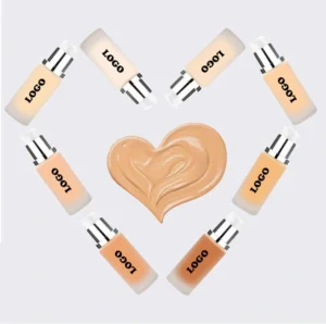 Private Label No Logo Waterproof Oil Control Matte BB Cream Foundation, Non-Caking Full Coverage Long Wear Hydrating Base Makeup