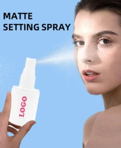 Private Label No Logo Waterproof Oil Control Matte Makeup Setting Spray, Non-Caking Long Lasting Hydrating Facial Fixer