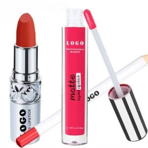 Premium Matte Non-transfer Lipstick 3 Pcs Lip Makeup Kit with Lip Gloss & Lip Liner