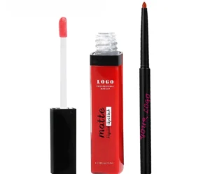 Premium Matte Non-transfer Liquid Lipstick & Lip Liner Long Lasting Lip Makeup Set