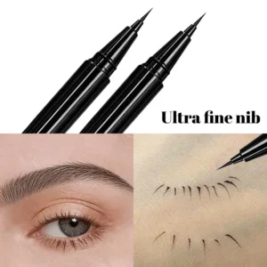 Private Label No Logo 0.01mm Ultra-fine Liquid Eyebrow & Eyeliner Pen, Waterproof Non-smudging Wild Brow Makeup