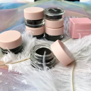 Private Label No Logo 10 Shades Dark Brown Eyebrow Pomade, Waterproof Sweat Proof Long Lasting Brow Gel