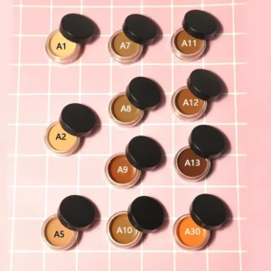 Private Label No Logo 11 Shades Face Concealer Cream, Freckle Acne Dark Circle Coverage Moisturizing Isolation Cream