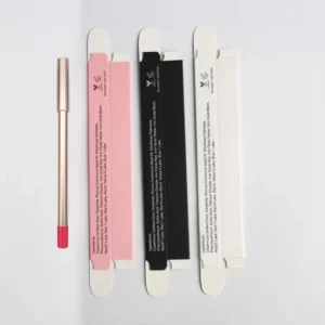 Private Label No Logo 12 Shades Matte Waterproof Wooden Lip Liner, Long Lasting Fade Resistant Lipstick Pencil Lip Makeup